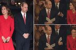 Kate Middletonová si s princem Williamem vyměnili něžné úsměvy