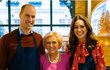 Mary Berry se setkala s Kate a Williamem