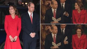 Kate Middletonová si s princem Williamem vyměnili něžné úsměvy