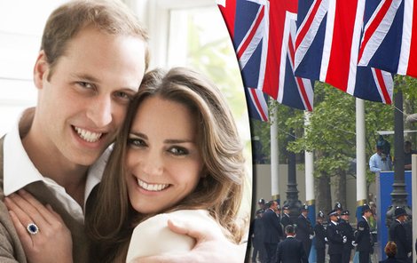 Princ William a Kate Middleton (s nimi celý svět) září štěstím.