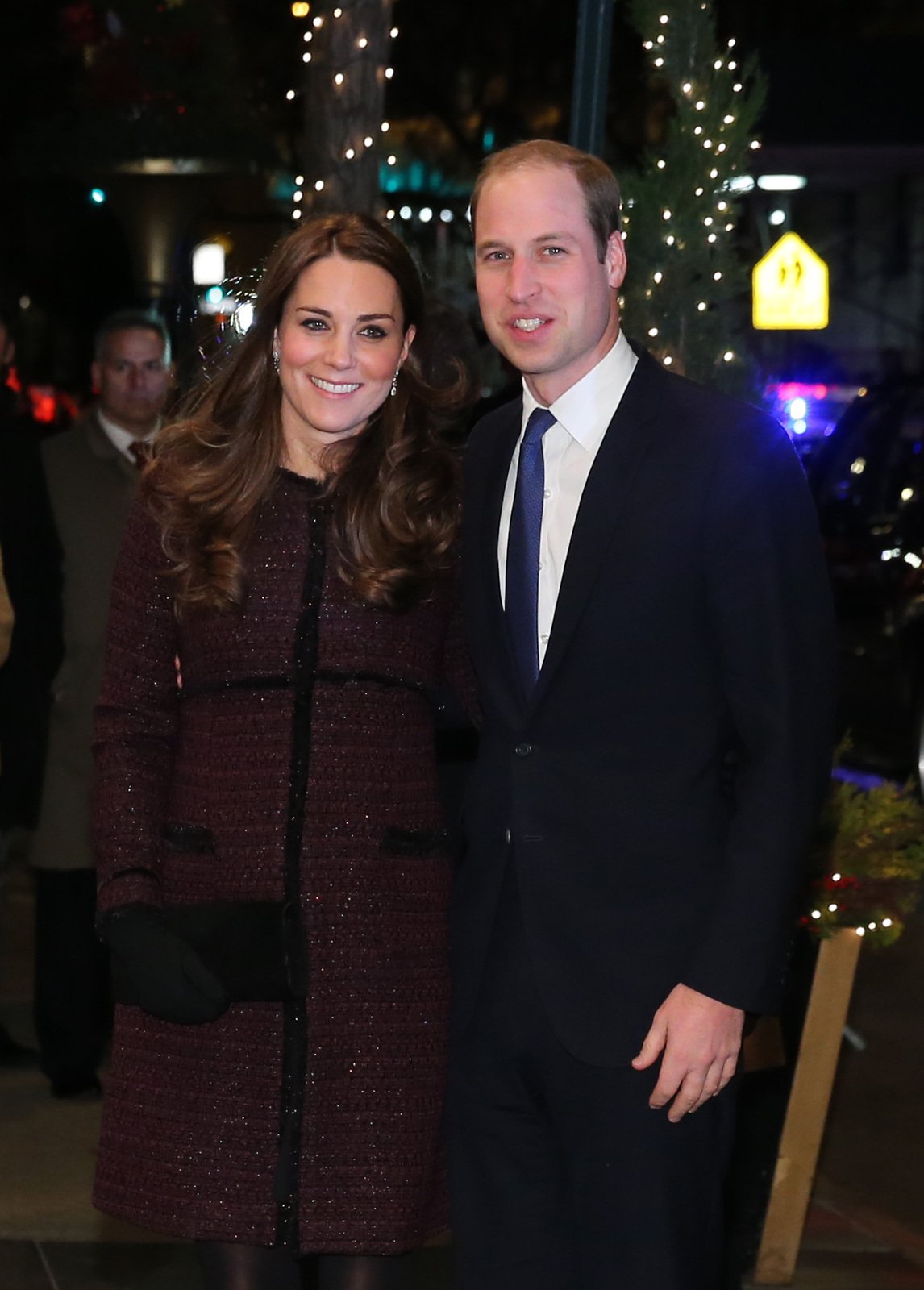 Vévoda  a vévodkyně z Cambridge-Kate Middleton a princ William.