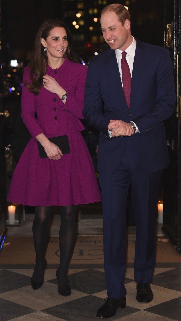 Vévodkyně Kate a princ William.