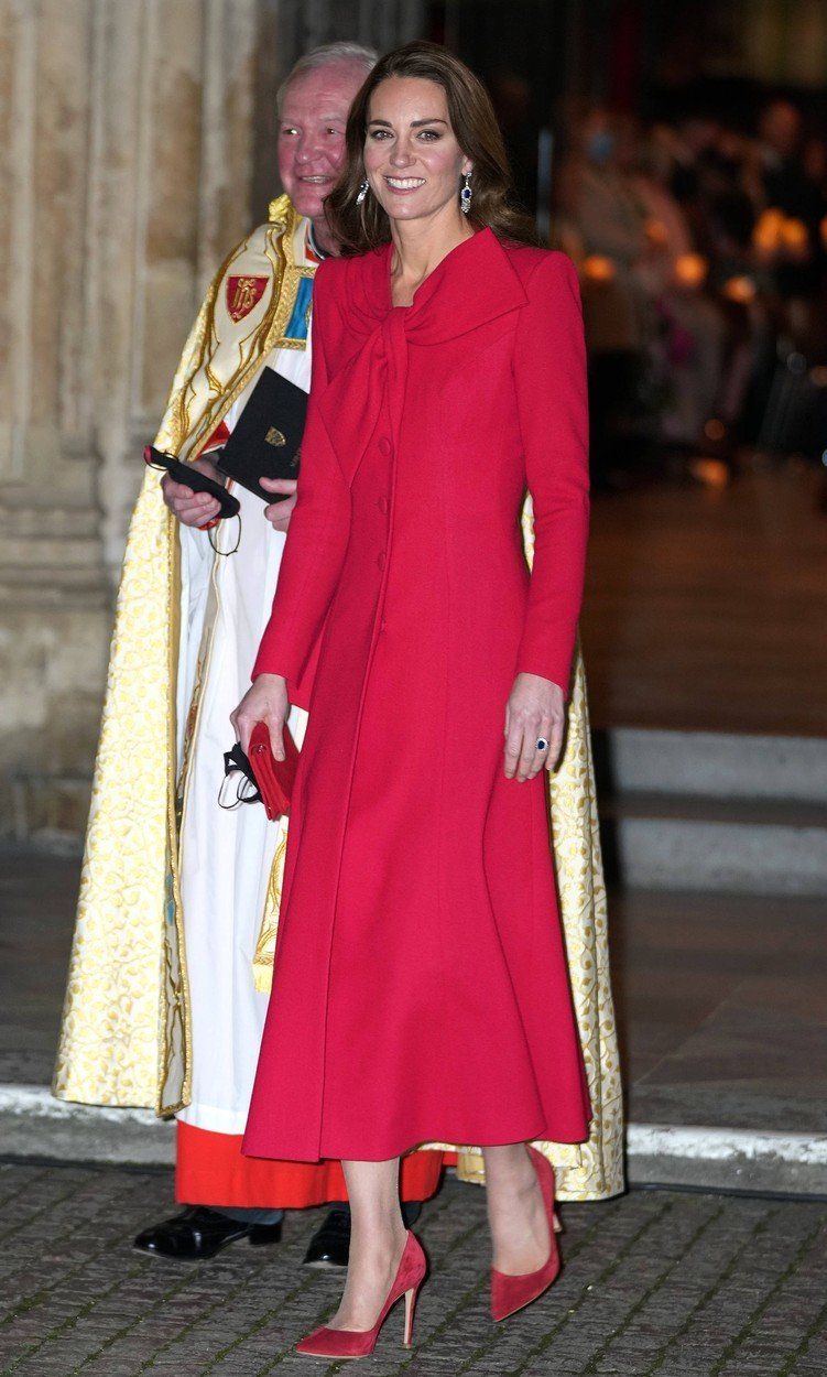 Kate Middleton na bohoslužbě Royal Carols: Together at Christmas