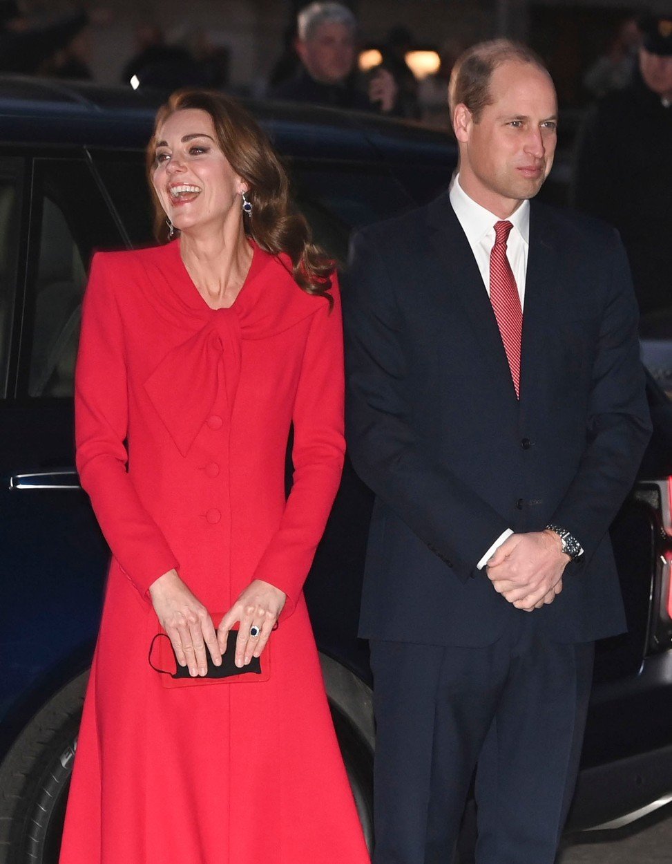 Kate Middleton s princem Williamem na bohoslužbě Royal Carols: Together at Christmas