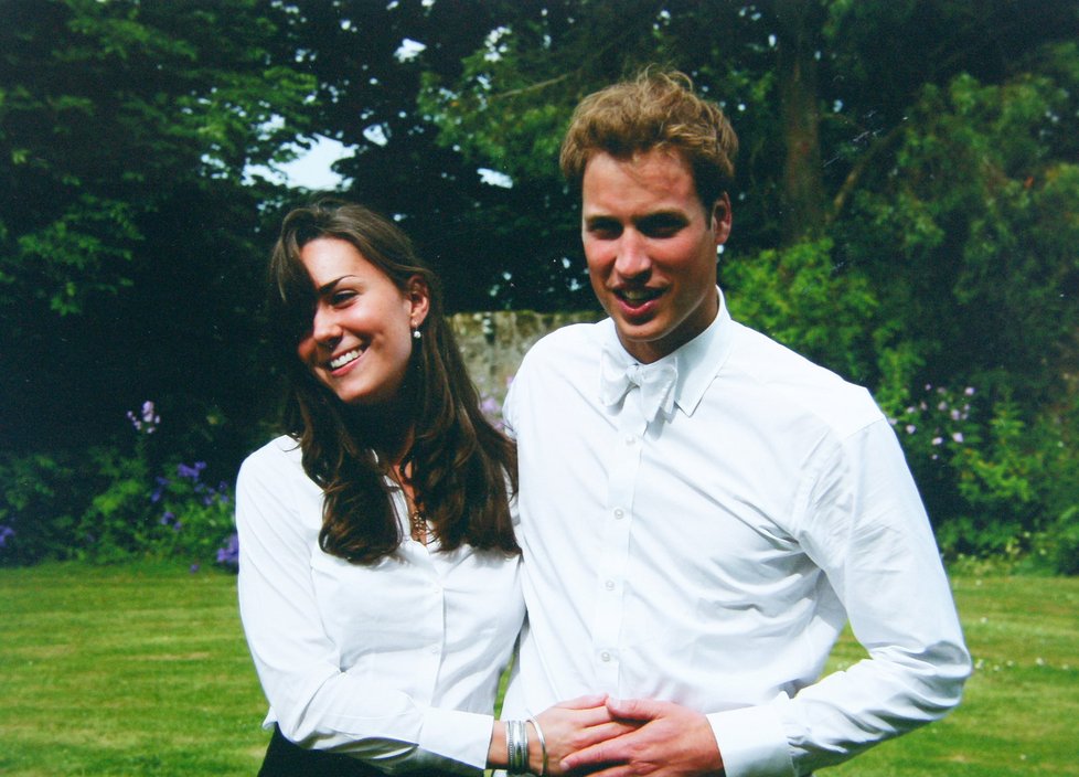 Princ Willam a Kate Middleton v začátku jejich vztahu