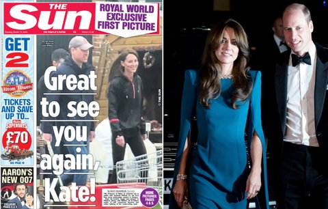 Princezna Kate konečně na veřejnosti: S úsměvem si užívala nákupů s Williamem!