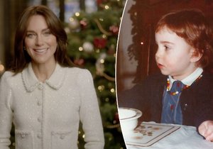 Kate se pochlubila krásnou fotkou z dětství
