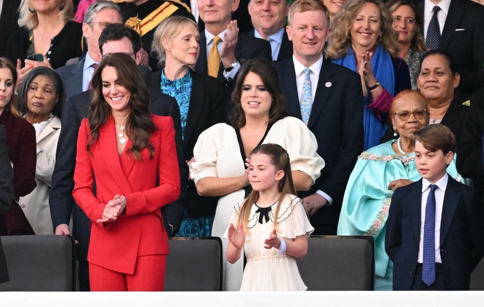 Kate Middletonová 7. května