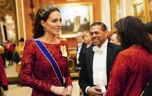 Kate oslňovala v Buckinghamském paláci diplomaty: Skutečná princezna!