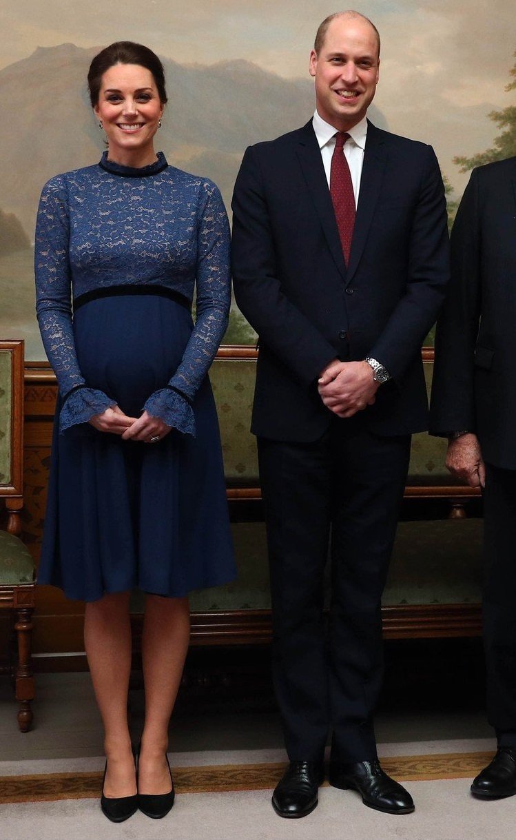 Odzbrojující úsměvem,  britské vévodkyně Kate.