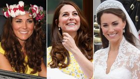 Kate Middleton si potrpí na přirozené a jednoduché účesy.