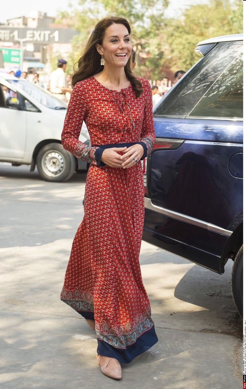 Vévodkyně Kate v Indii, duben 2016