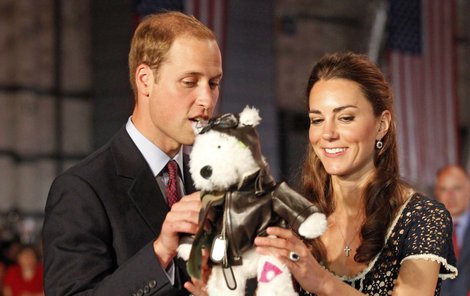 Kate a William s medvídkem, plánují děti?