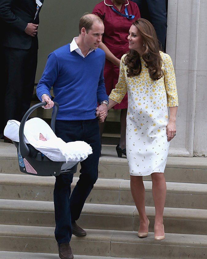 Princ William s Kate a miminkem