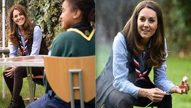 Kate Middleton v době koronavirové krize podpořila skauty