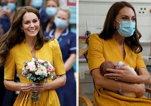 Během návštěvy porodnice se Kate rozpovídala o vlastních dětech.