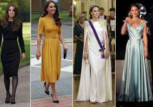 Kate Middleton letos opět zářila.