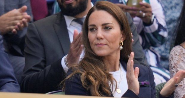Kate Middleton na Wimbledonu
