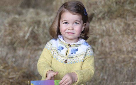 Fotku princezničky „cvakla“ její maminka Kate.