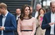 Těhotná vévodkyně Kate Middleton