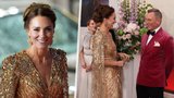 Zlatý hřeb večera! Kate Middletonová v zářivých šatech ovládla premiéru nové bondovky