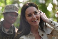 Vojačka Kate! Vévodkyně ukázala fotky z návštěvy armádní základny