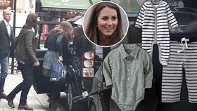 Kate vyrazila na nákupy oblečení pro malého George