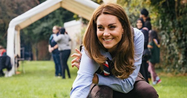 Kate Middleton v době koronavirové krize podpořila skauty