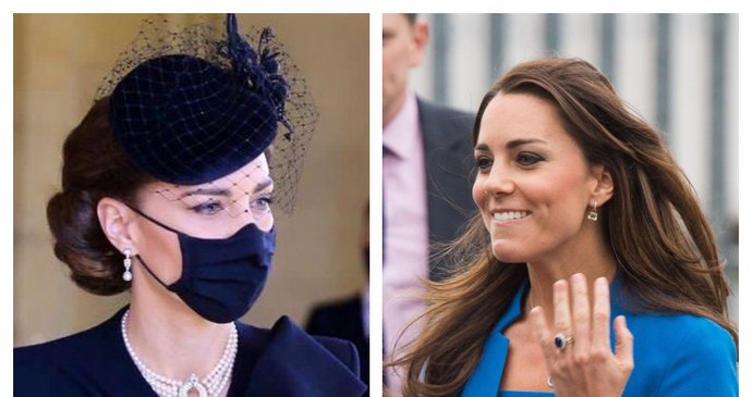 Kate Middleton a její šperky
