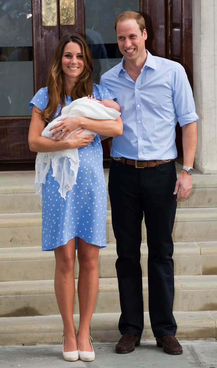 2013 - Narození prvního miminka George.