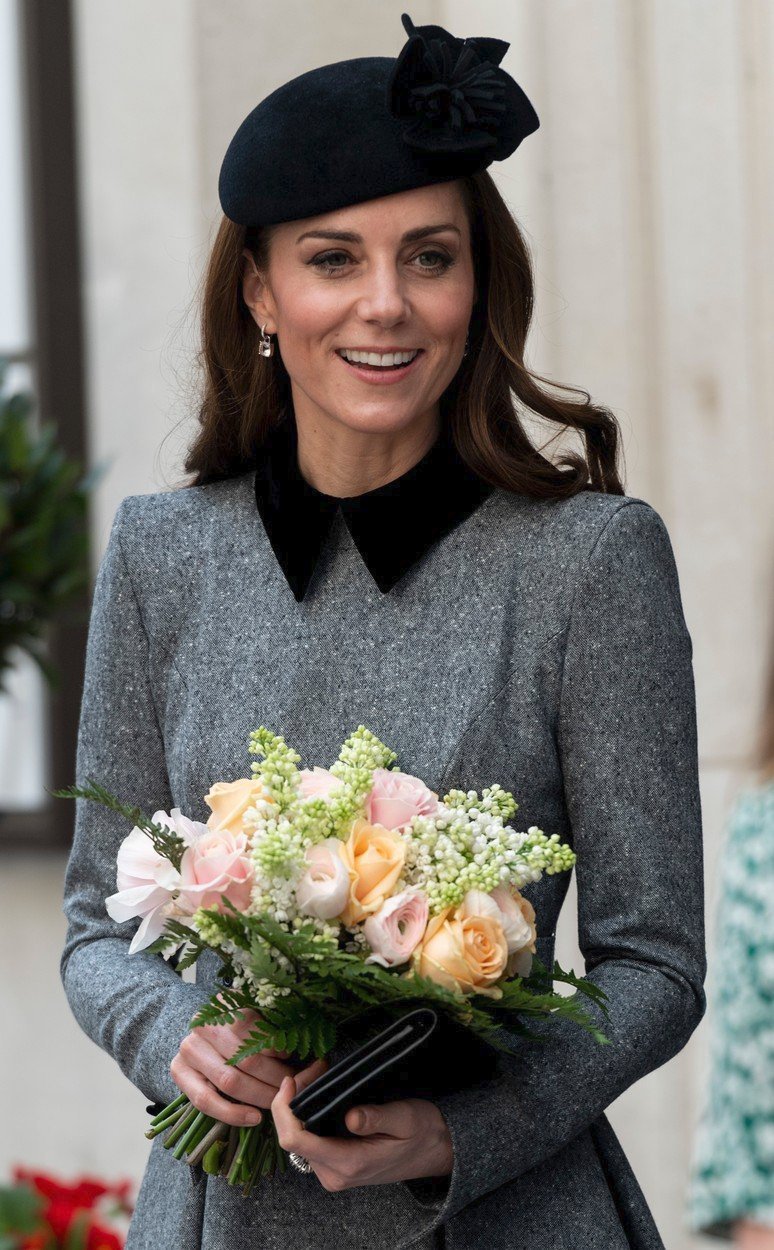 Kate Middleton to slušelo jako obvykle.