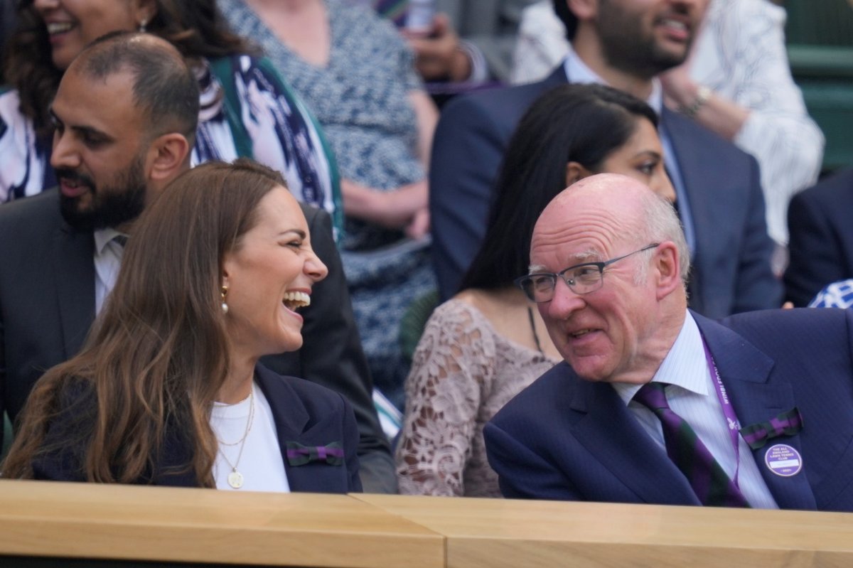 Kate Middleton na Wimbledonu