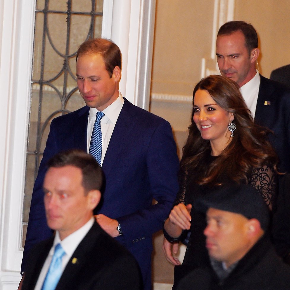 Britský královský pár na návštěvě v New Yorku