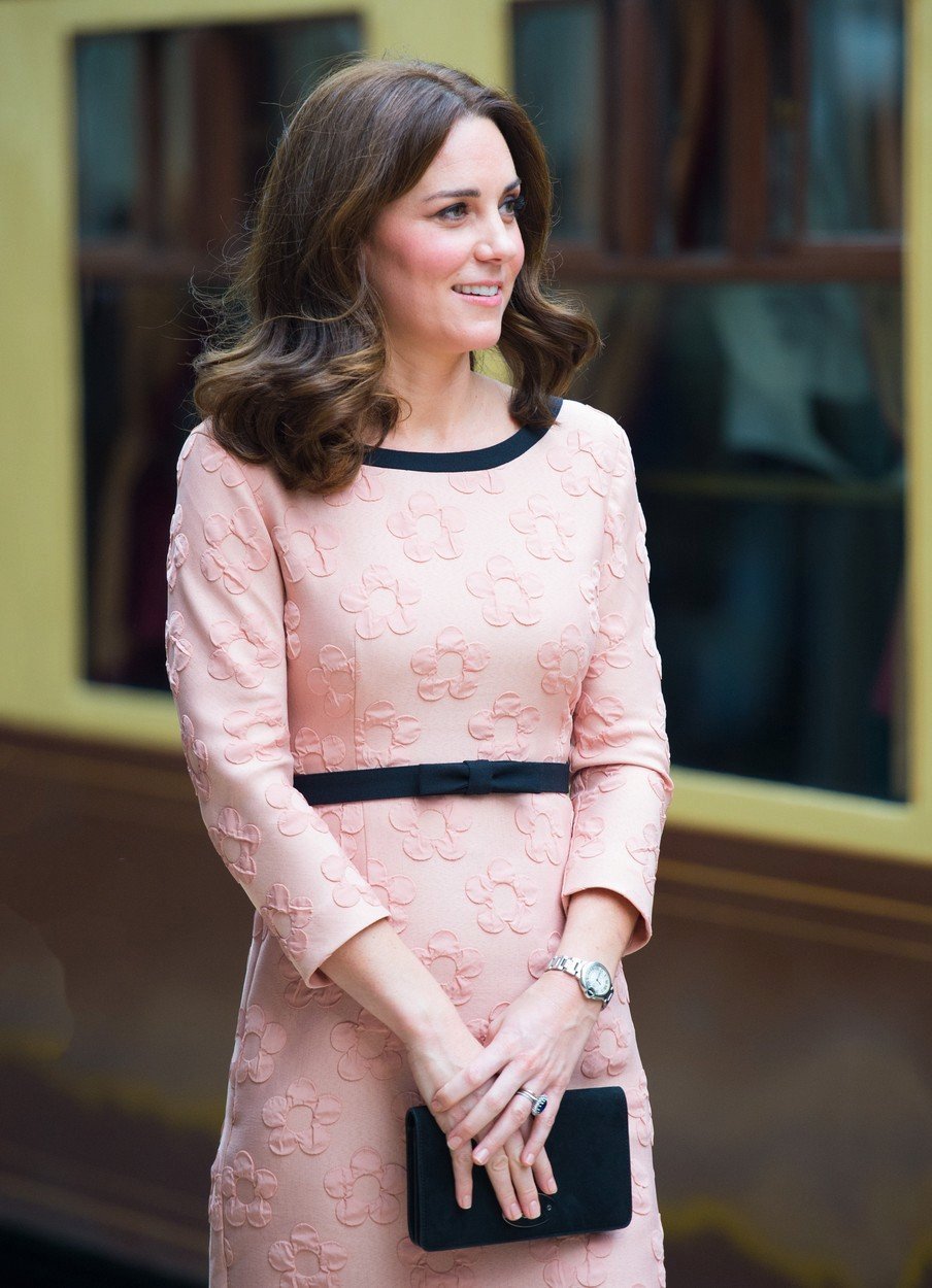 Těhotná vévodkyně Kate Middleton