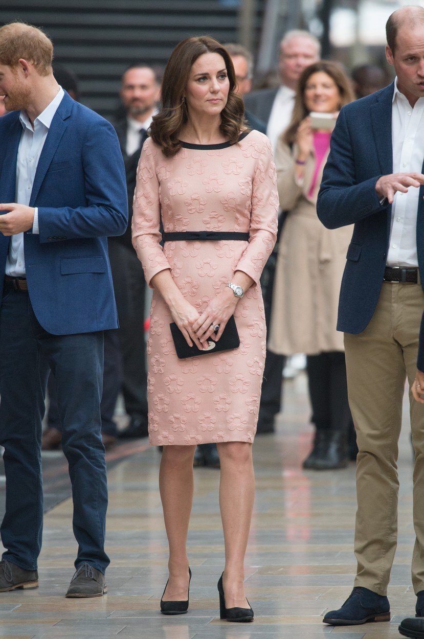 Těhotná vévodkyně Kate Middleton