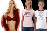 Trička se slogany Kate Moss, kterými před dvěma lety pobouřila celý svět, se prodávají na internetu i v dětských velikostech.