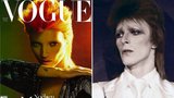 Kate Moss na titulu Vogue: Vypadá jako David Bowie