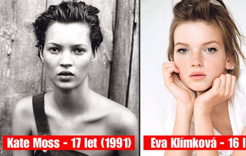 Česká Kate Moss Eva Klímková: Kate se mi líbí, její styl ne!