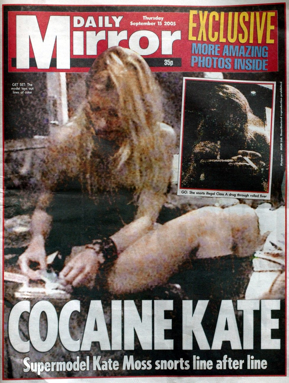Kate Mossová a její kokainová aféra