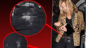 Díky této fotce se objevily spekulace, že si Kate Moss znovu dopřává kokainových večírků.
