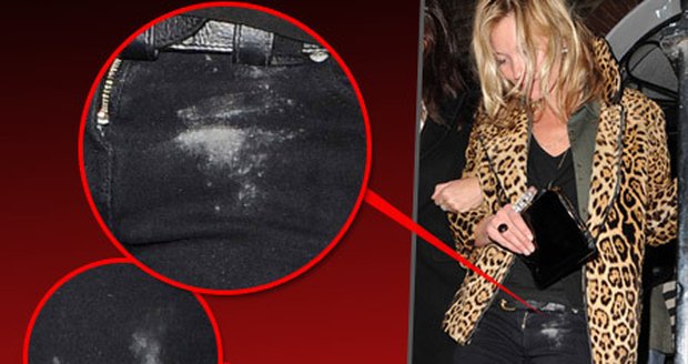 Díky této fotce se objevily spekulace, že si Kate Moss znovu dopřává kokainových večírků.