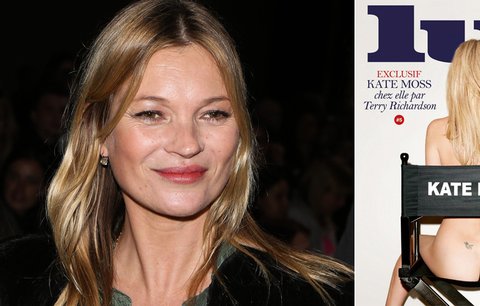 Nestydatá Kate Moss vystrčila zadeček a odhalila neslušné tetování! 