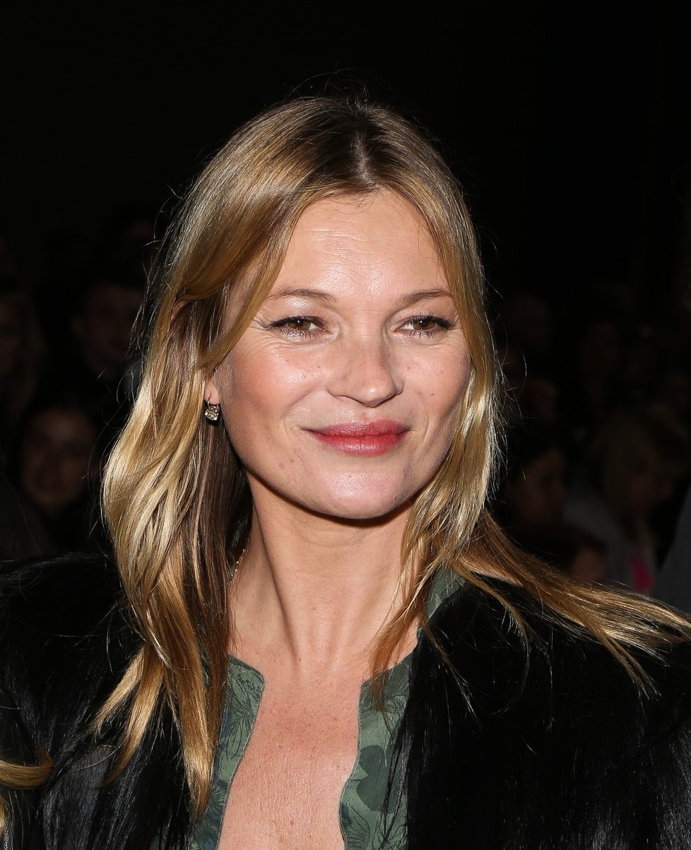 Kate Moss má pověst divoké modelky.