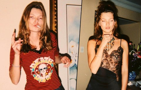 Archivní fotky Kate Moss: Pařmenkou už v mládí!