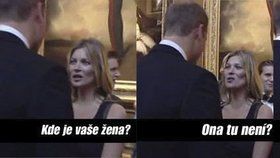 Kate Moss nepokrytě flirtovala s princem Williamem