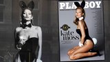 Kate Moss jako sexy zajíček od Playboye! Kromě oušek neoblékla nic