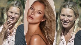 Smutná realita nenalíčené Kate Mossové (49): Někdejší topmodelka vypadá jako stařena!