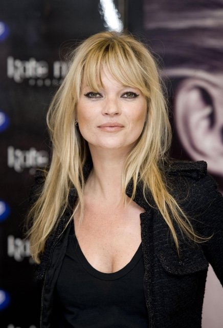 Kate Moss je slavnou britskou topmodelkou