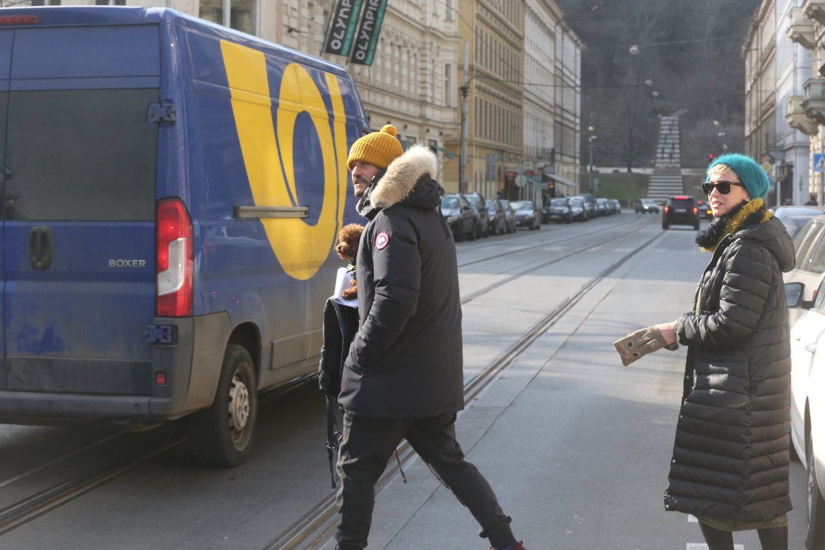 Ostře sledované hrdličky si vyrazily na obídek v centru Prahy.