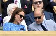 Vévoda a vévodkyně z Cambridge se na Wimbledonu dobře bavili